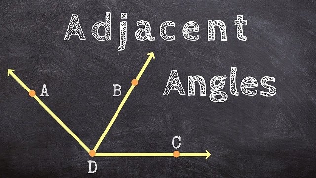 Adjacent Angles Examples