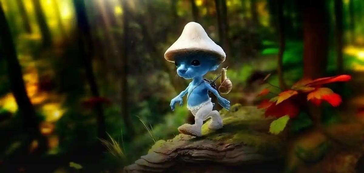 Smurf Cat